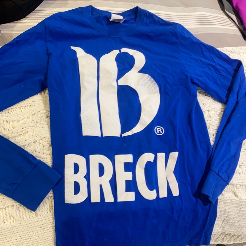 Breckenridge long sleeve tee shirt w “Breck” B